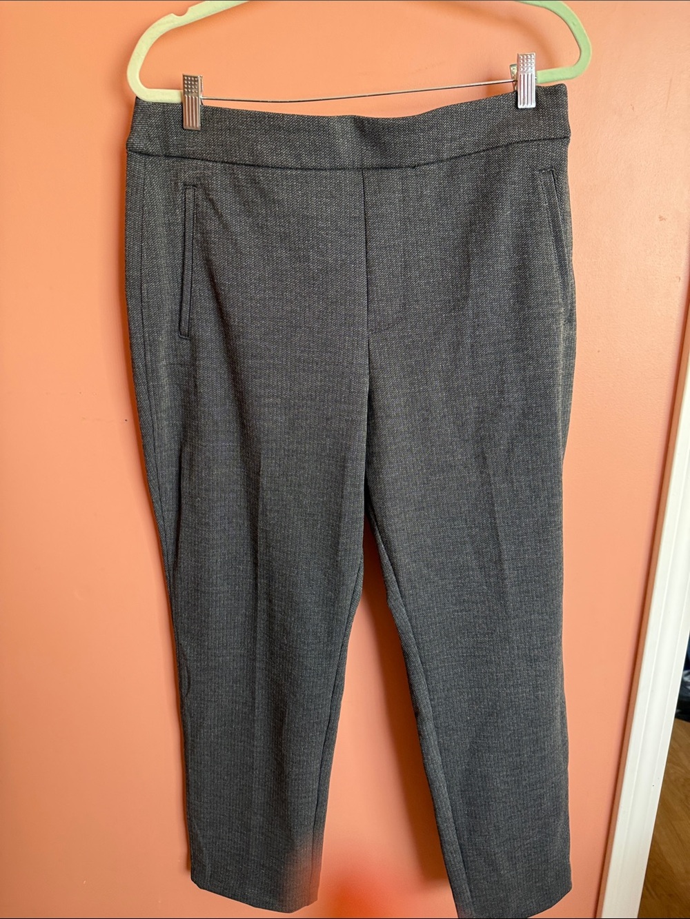 croft & barrow Charcoal Straight-Leg Work Pants